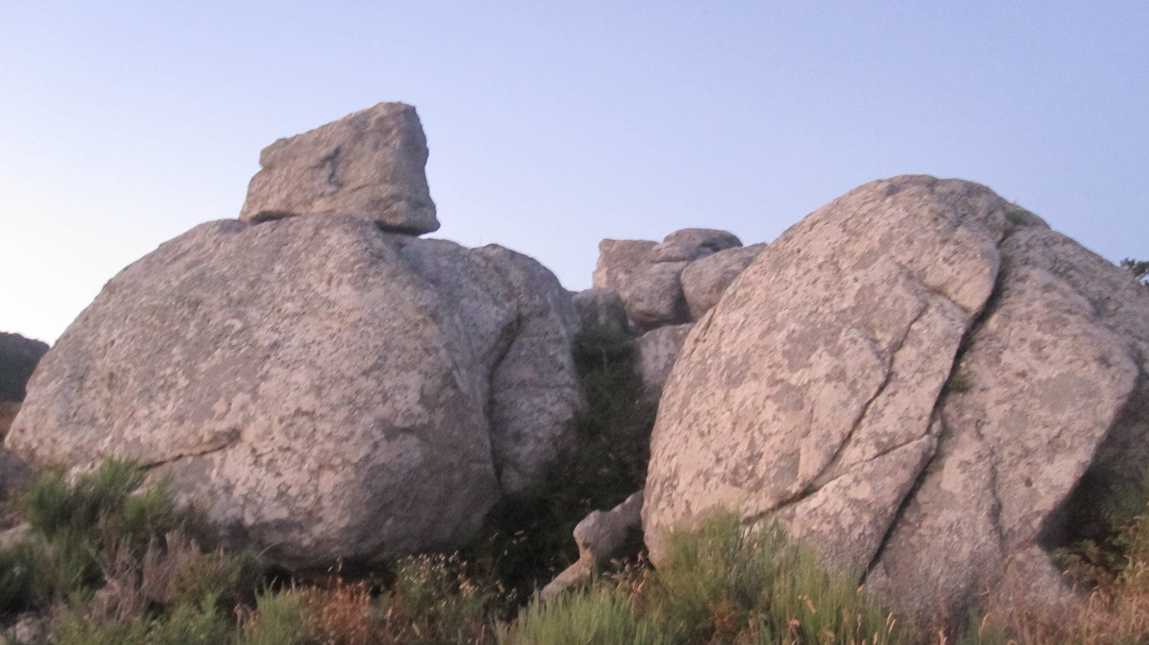 Granite boulders on the Cape